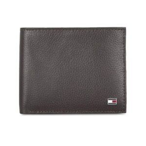 Tommy Hilfiger Felix Men's Leather Wallet - Brown (4 Card Slot)