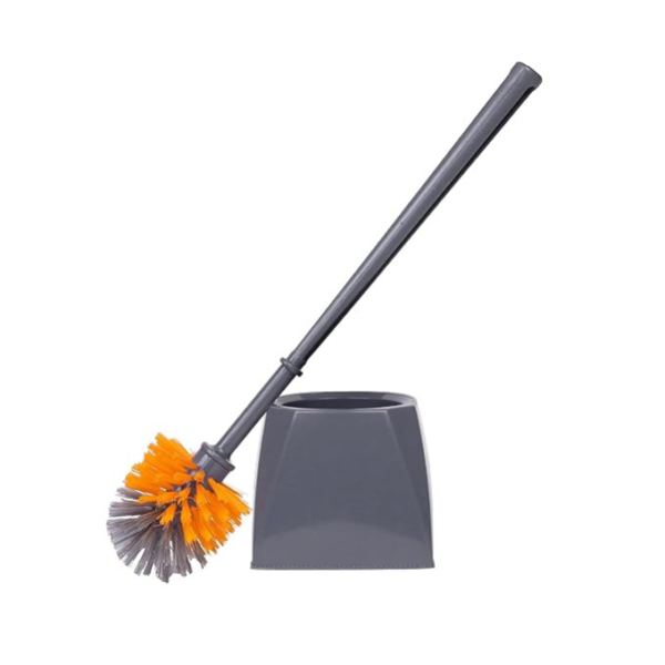 Chakaachak Glide Toilet Brush with Storage, Toilet Cleaning Brush